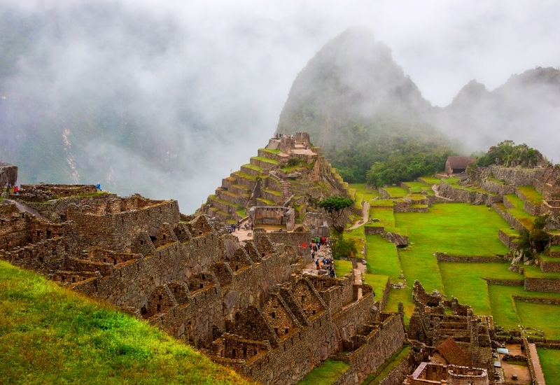 The city Machu-Picchu,Peru