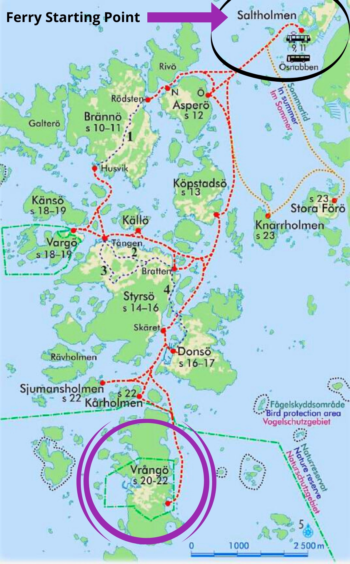 Gothenburg Archipelago Map