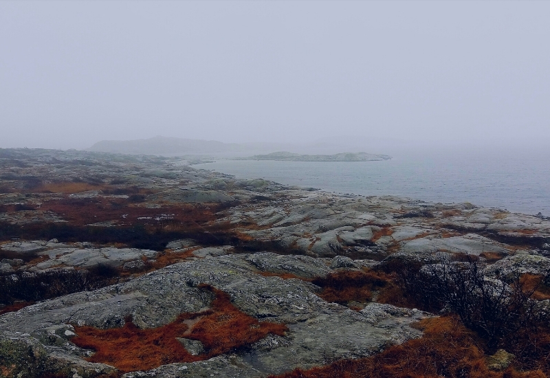 Ocean View from Vrångö Island in Gothenburg Archipelago