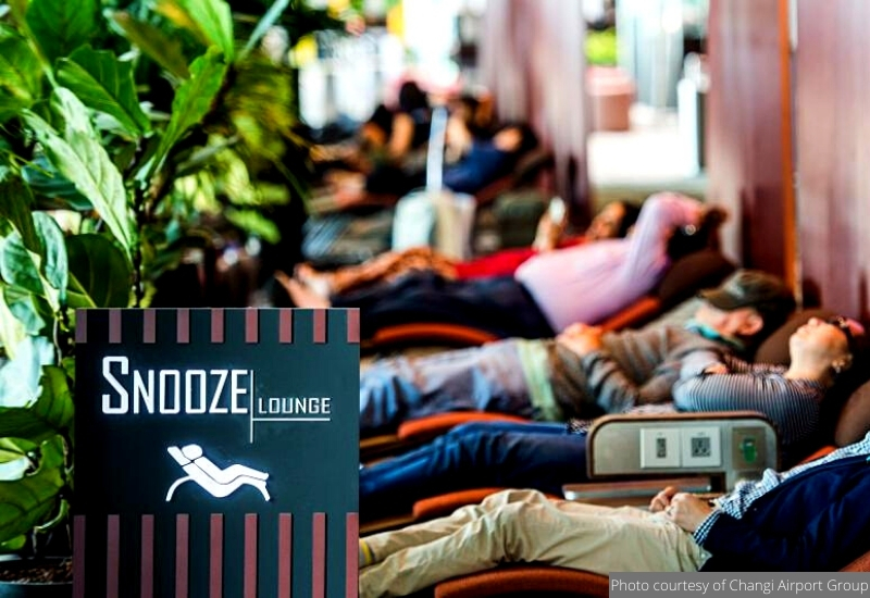 Snooze Lounge at Singapore Changi Airport