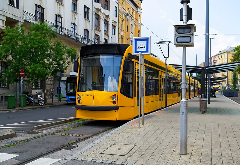 Budapest Modern Tram