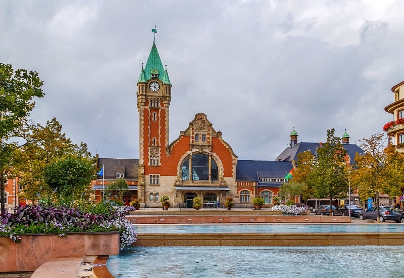 Railway station, Colmar, France