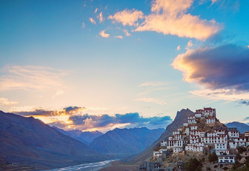 Key Monastery Spiti, Himachal Pradesh, India