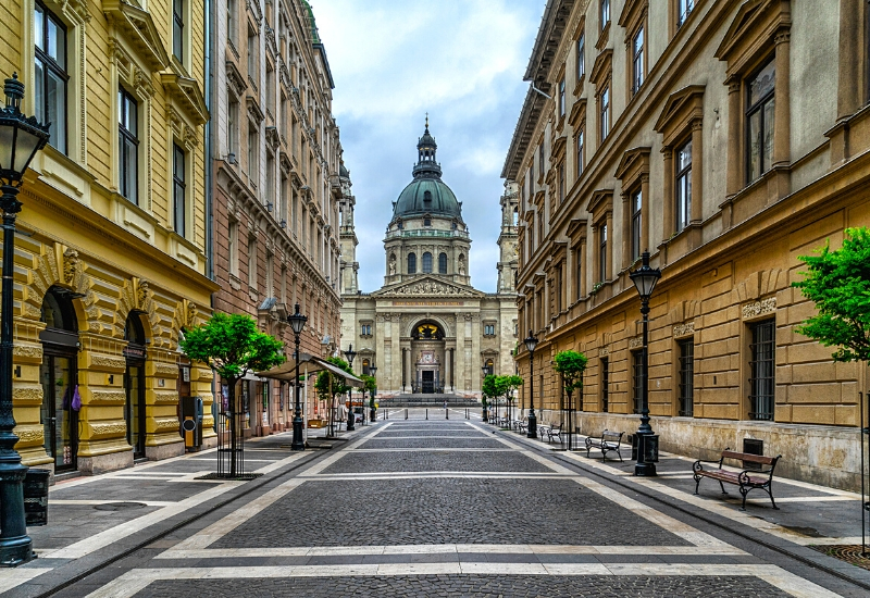 St Stephens Basilica in Budapest Hungary