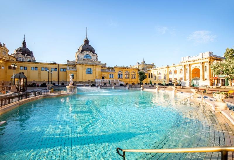 Szechenyi Bath of Budapest, Hungary