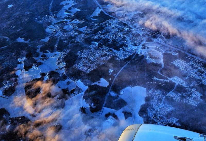 View of Helsinki From Finnair