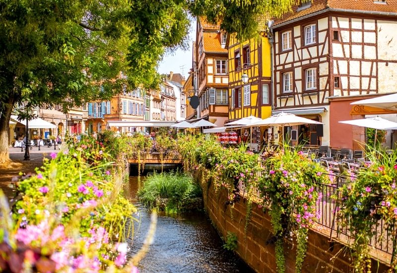 Colmar old town in France