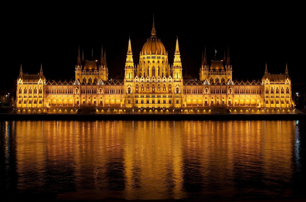 hungarian parliament, budapest, hungary